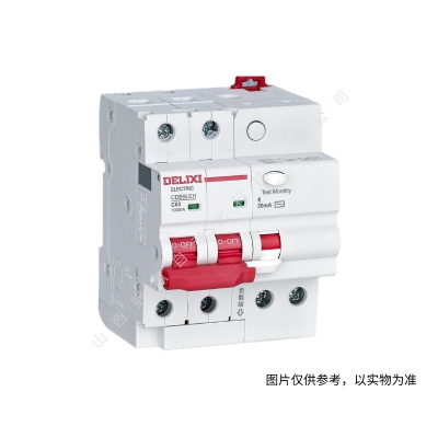 德力西空氣斷路器D型 80A空開DZ47-125 3P